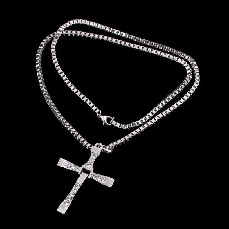 Luxus Edelstahl "Toretto Cross" Kette