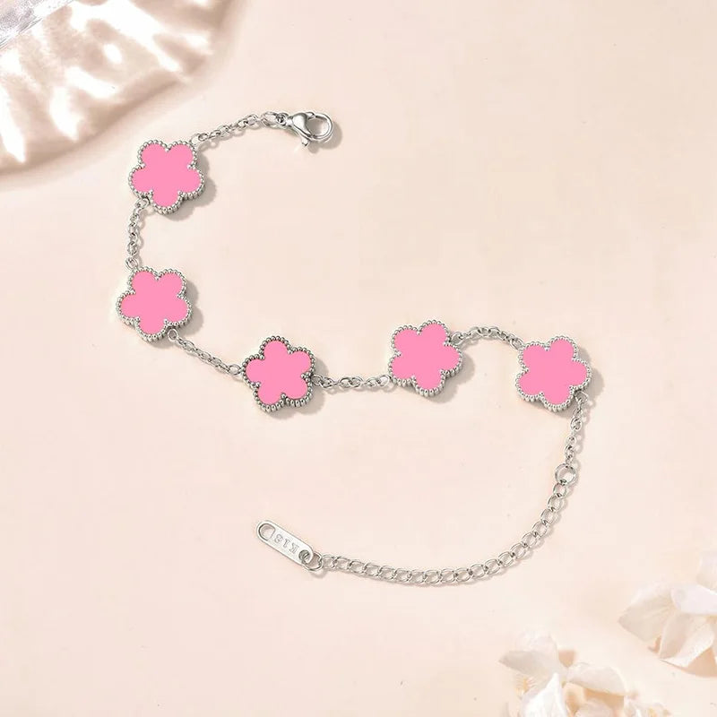 EDELSTAHL "CLOVER" ARMBAND - ICERAIN JEWELRY