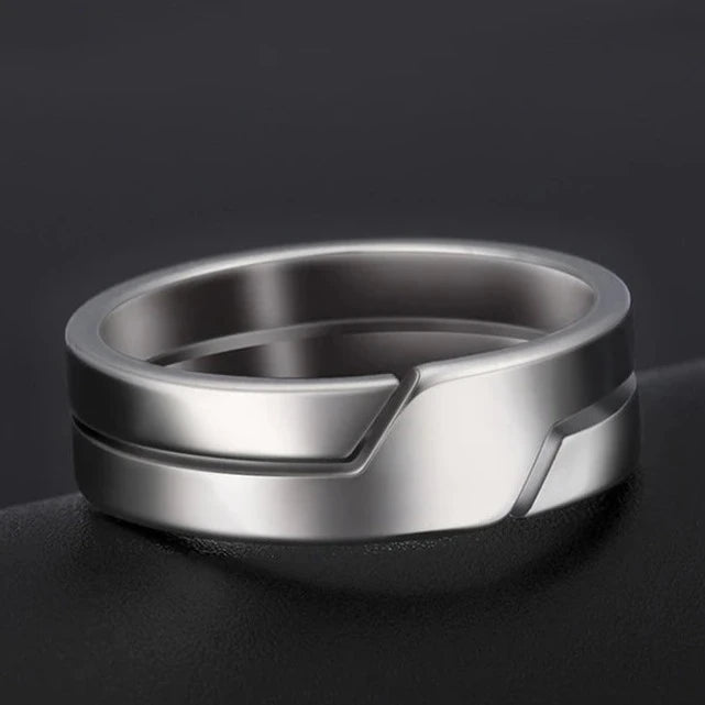 Luxus Edelstahl "Herlo" Ringe