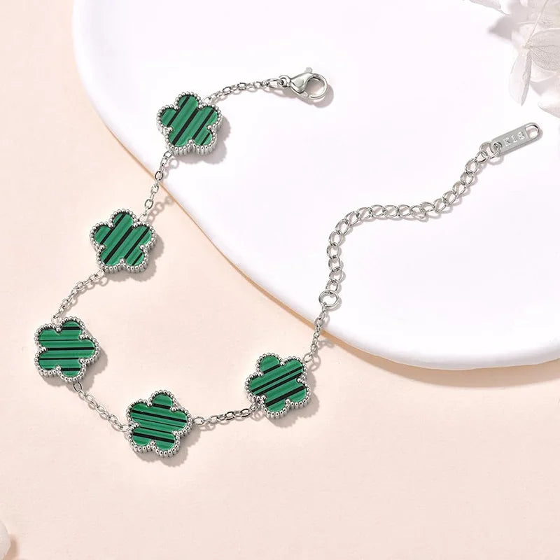 EDELSTAHL "CLOVER" ARMBAND - ICERAIN JEWELRY