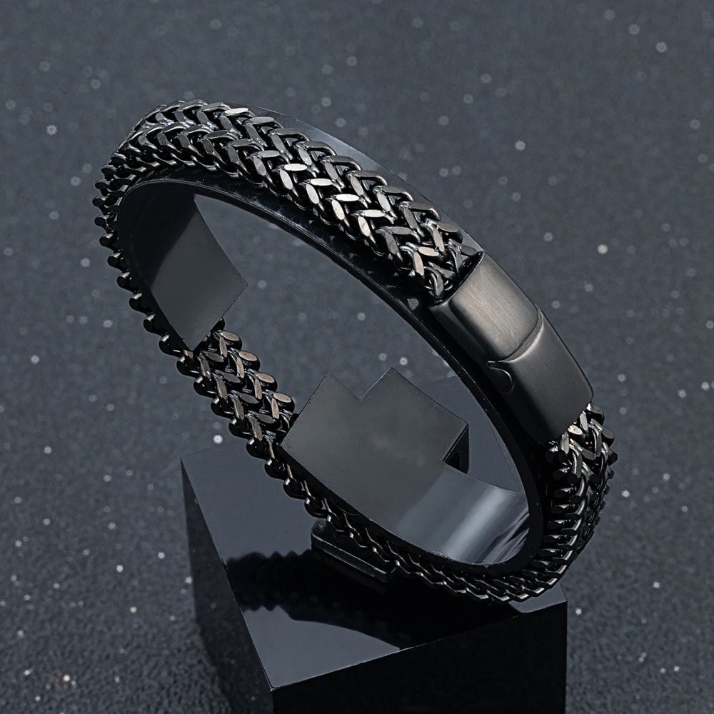 Luxus Edelstahl 8mm "Zicolo" Armbänder - ICERAIN JEWELRY