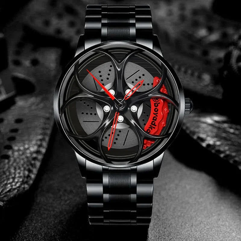 Luxus Sport "Quadrifoglio" Felgen Uhr