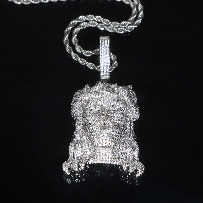 Luxus Iced Out "Jesus" Kette