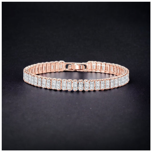 ICED OUT 5MM "ROSEGOLD SHINO" ARMBAND - ICERAIN JEWELRY