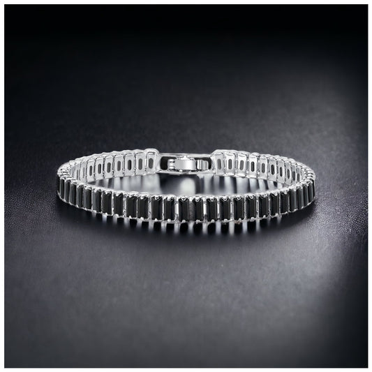 ICED OUT "BLACK SHINO" ARMBAND - ICERAIN JEWELRY