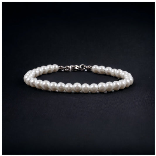 EDELSTAHL "PEARL" ARMBAND - ICERAIN JEWELRY