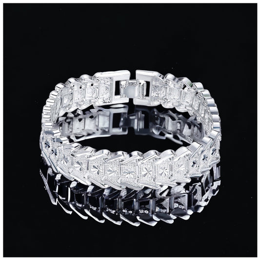 925S SILVER "SCALLONI" ARMBAND - ICERAIN JEWELRY