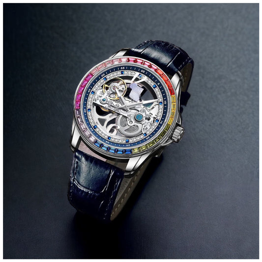 ICED OUT AUTOMATIK "MONTRANACO" UHR - ICERAIN JEWELRY