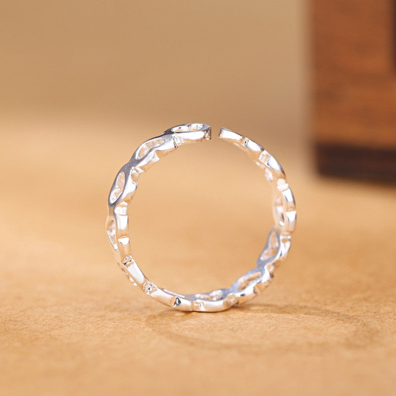 Luxus 925S Silver "Littlehearts" Ringe