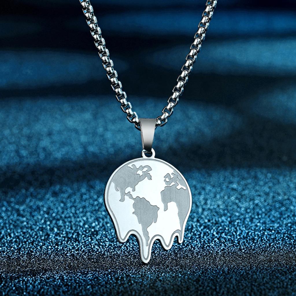 Luxus Edelstahl "World 999" Kette