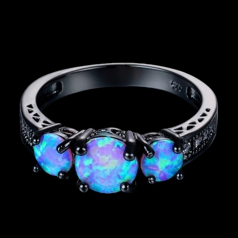 Luxus Iced Out 925S Silver "Black Sky" Ringe - ICERAIN JEWELRY