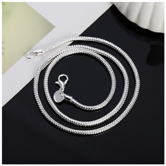 925S SILVER "SALAMANDER" KETTE - ICERAIN JEWELRY